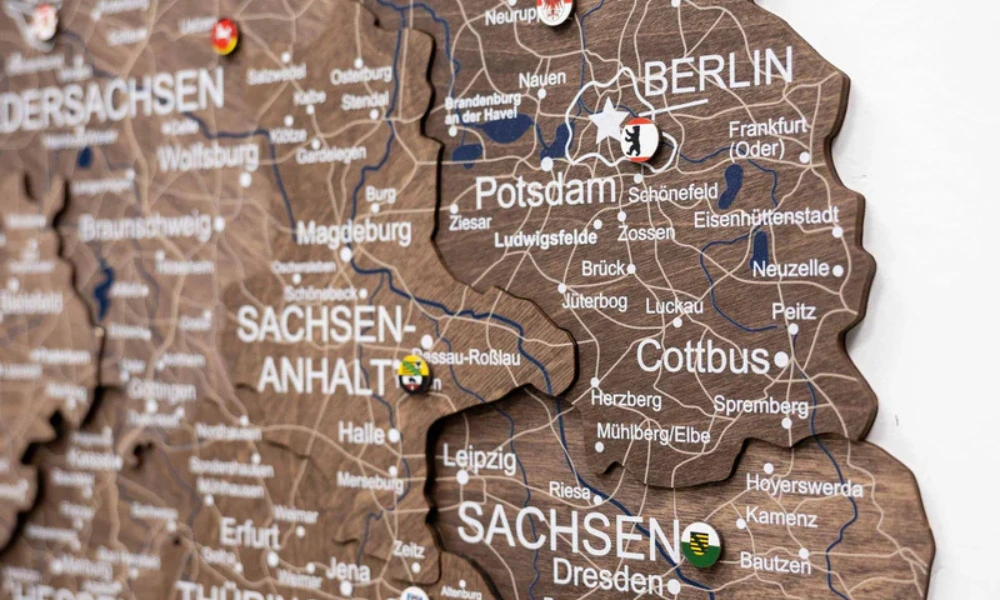 3D Germany Maps