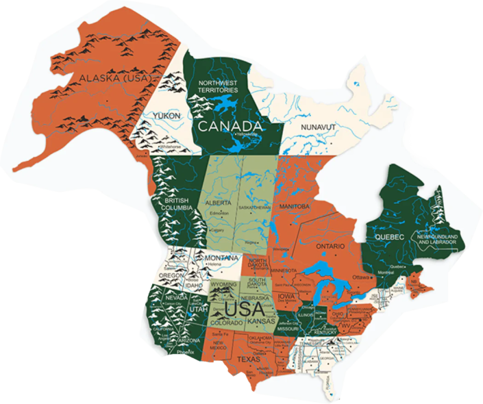 3D Custom Map Puzzle - Prime+