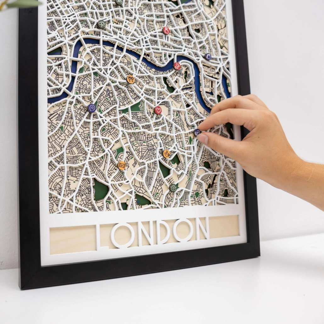 City Maps Art Decor