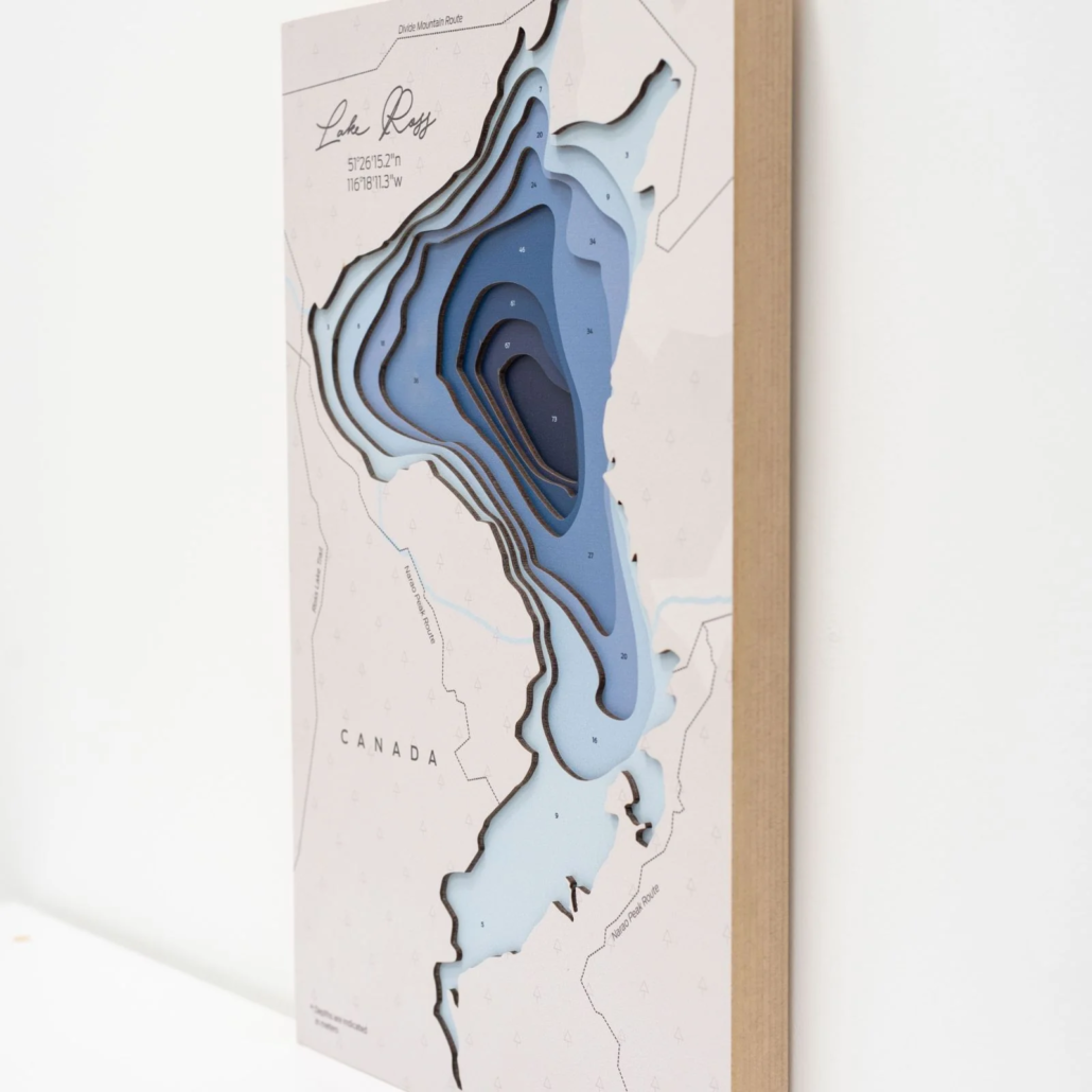Lake Maps for Home