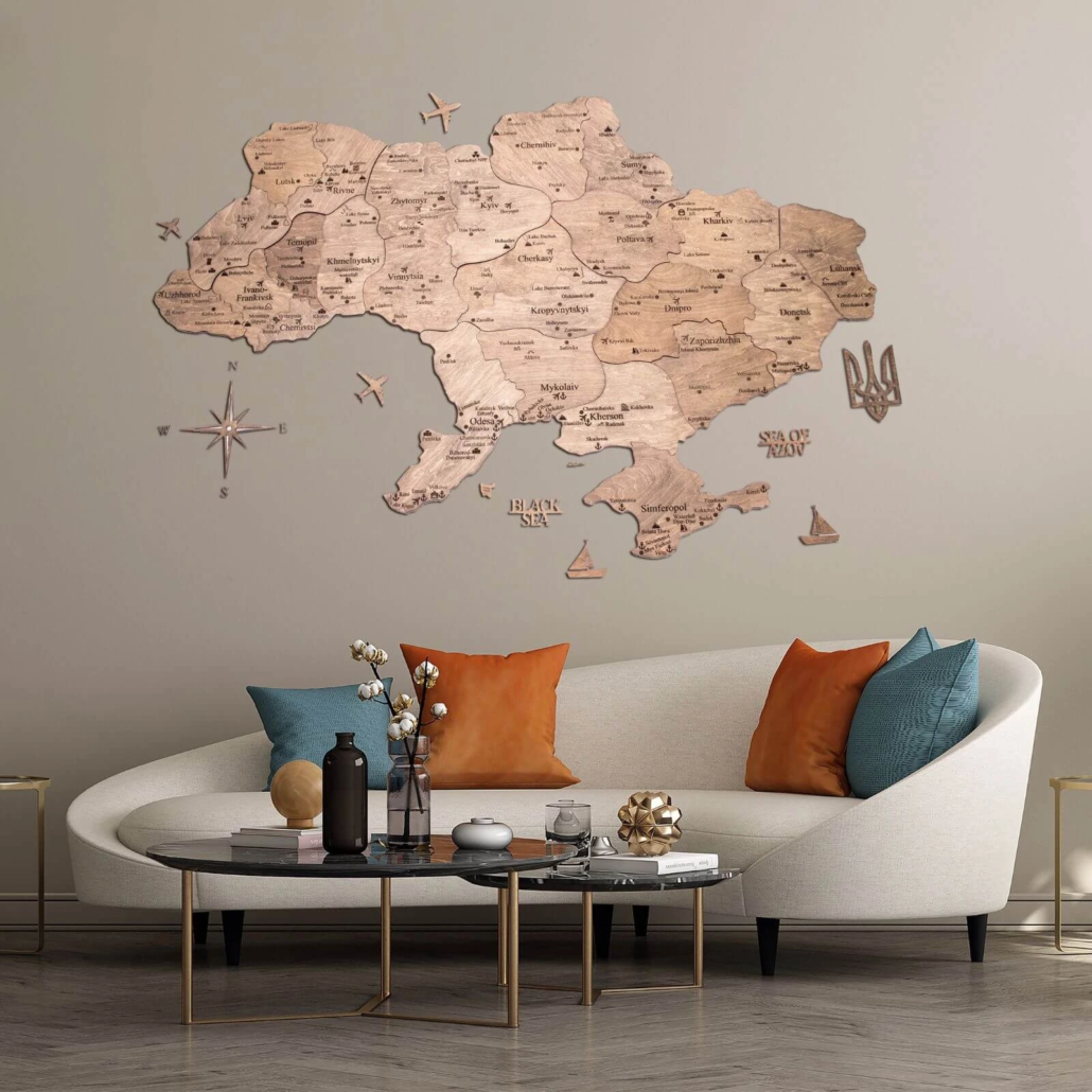 mapofbraveukraine_05650167-290b-43f7-945b-d3d5d1189eec.webp 3D Ukraine Wooden Maps for Home Decor