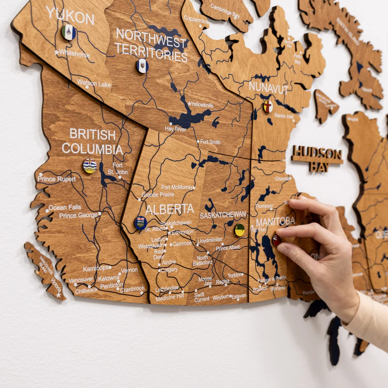 regional-maps-canada-oak-10.webp 3D Canada Wooden Maps
