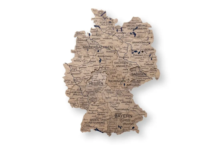 Germany Map Puzzle - Prime