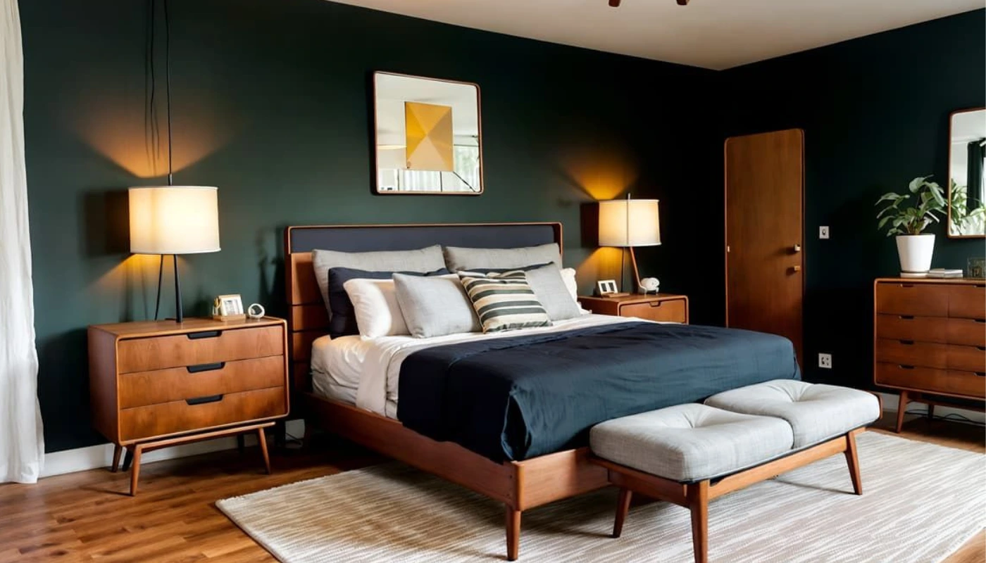 Mid Century Modern Bedroom