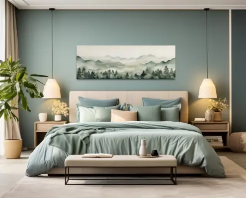 large canvas wall art for bedroom
