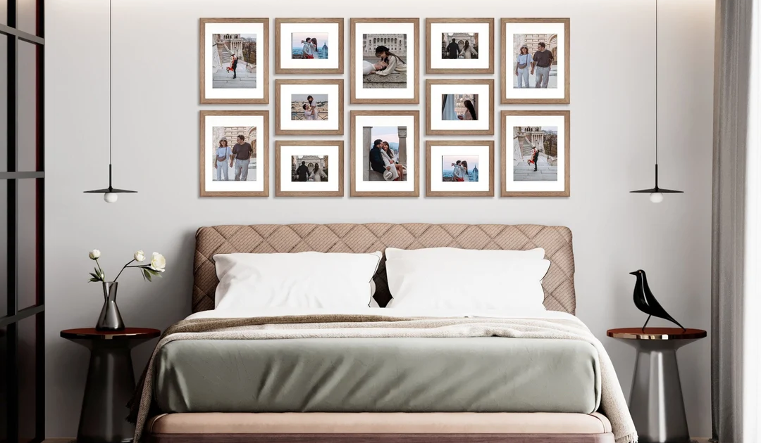 framed wall art for bedroom